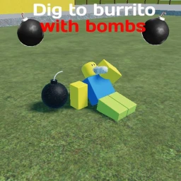 Dig to burrito with bombs icon