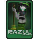 Wizard Trading Card