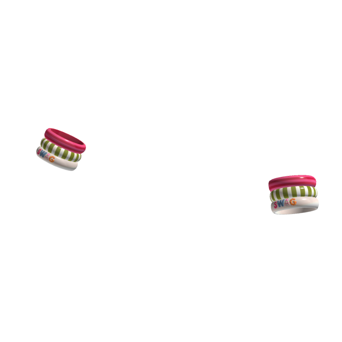#SWAG Harajuku Stripes/Polka Dot Bangles