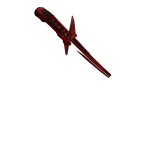 Red katana of victory