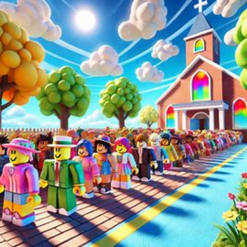 (NEW GAME) Make it to church line 