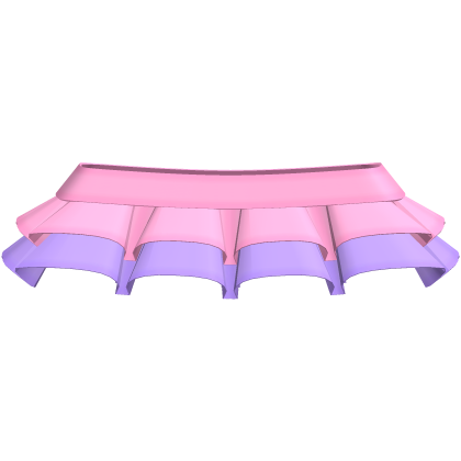 cute light pink & light purple tweencore skirt