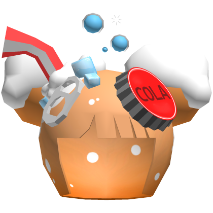 Cute Low Poly Harajuku Orange Soda Pop Hair Roblox item