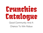 Crunchies Catalogue