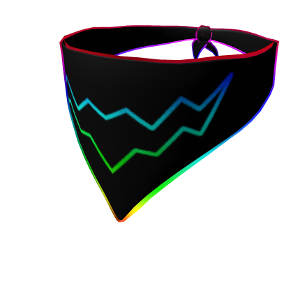 Cartoony Rainbow Bandana Roblox item