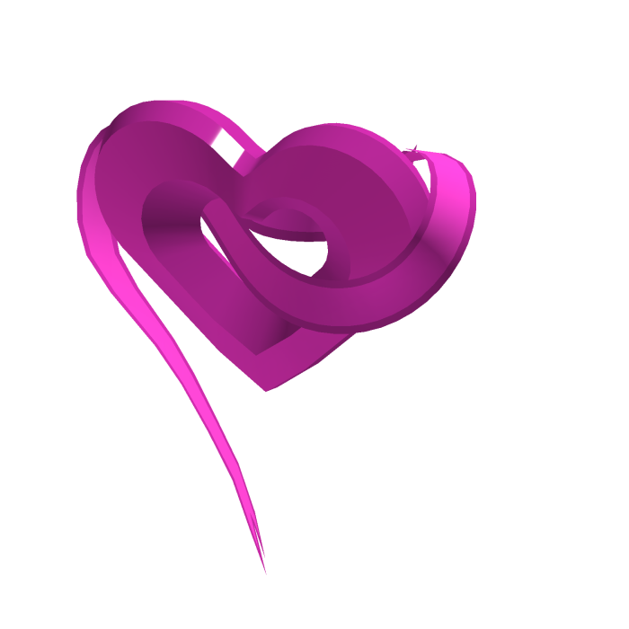 Magenta Heart for Korblox