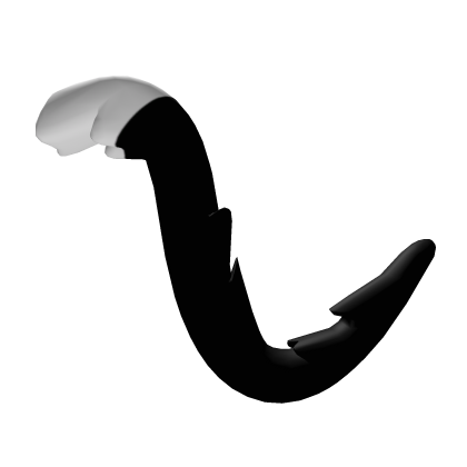 Black and White Cat Tail