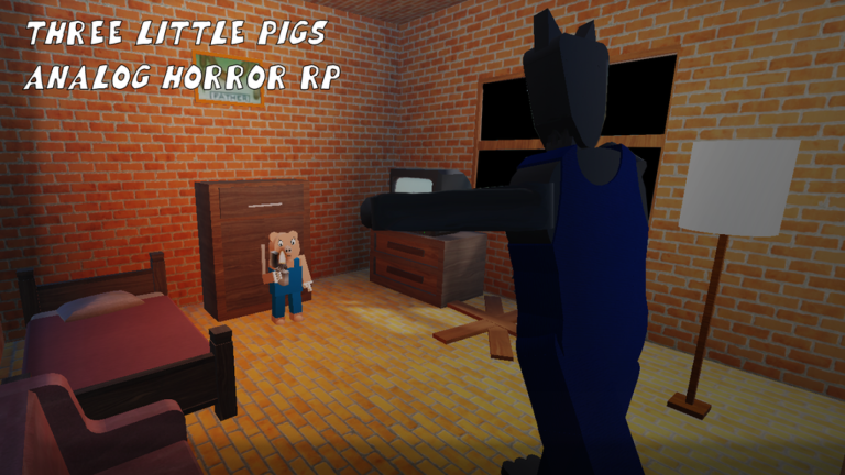  Three Little pigs(analog horror)  Rp [🎄] screenshot 2