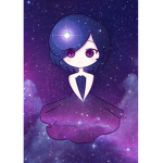Unicorn and galaxy people