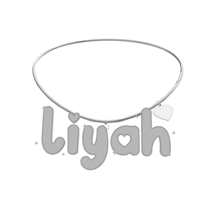 ♡ : liyah white heart 3.0