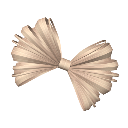 Cute Hair Bowtie (Blonde) Roblox item