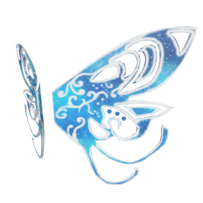 Blue Butterfly Fashion Wings