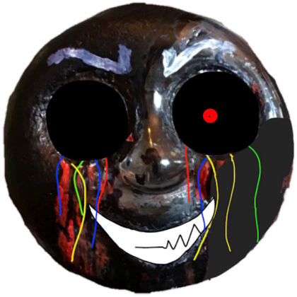 Horror Thomas Face #3 Roblox decal
