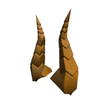 Gilded Dragon Horns