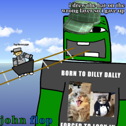 cart ride into JOHN FLOP!1!!!!