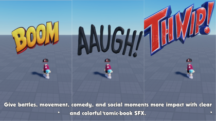 ComicPop - 3D Comic SFX System preview 5
