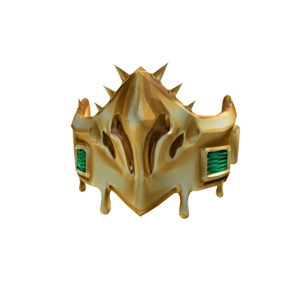 Drippy Gold Mask 🔥 Y2k