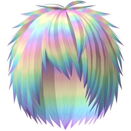 Vkei Scene Chrome Long Emo boy hair Roblox item