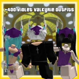 [+400 Valk Fits] Violet Valkyrie Outfits