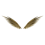 [ ⭐ ] Antique Gold Wings [ v3-A, pbr ]