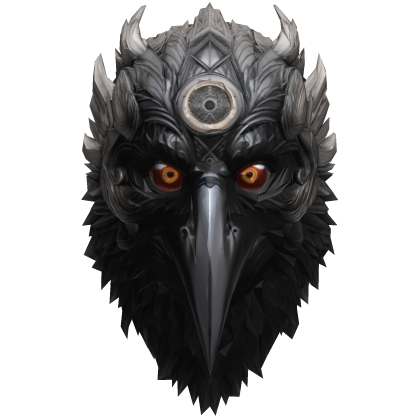 Halloween Raven Skull