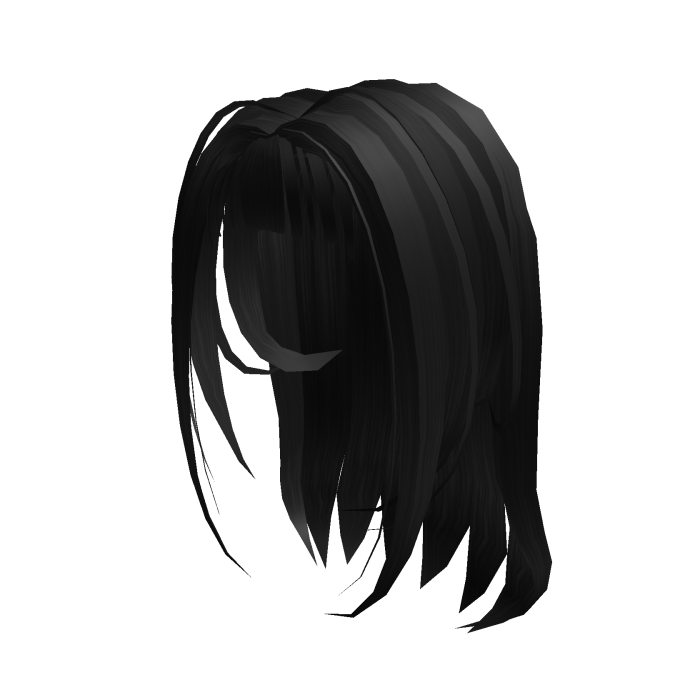 Long Hair w/ thin bangs