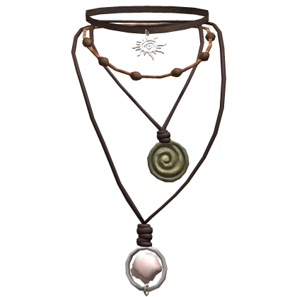 ☆ Boho Silver Layered Crystal Jewelry Roblox item