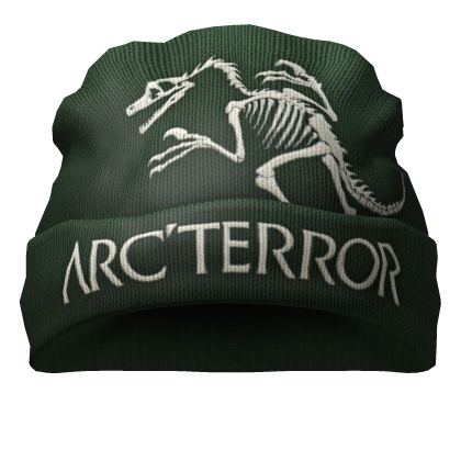 🌲Green Y2K Gorpcore Hiking Arc'terror Beanie🌲 thumbnail