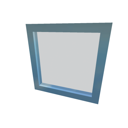 Square Metal Frame Window