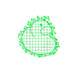 Wireframe Duck