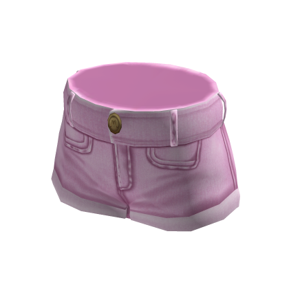 Short Jean Shorts Pink Roblox