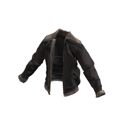 Leon Kennedy's Brown Leather Bomber Jacket thumbnail