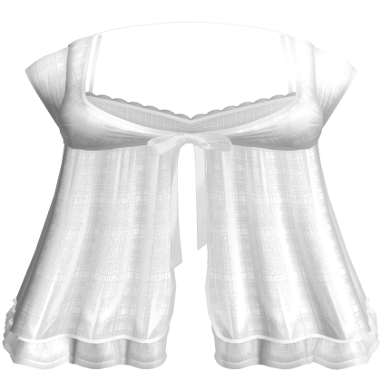 White Cute Top Gothic Doll Dress 