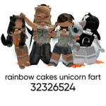rainbow cakes unicorn fart