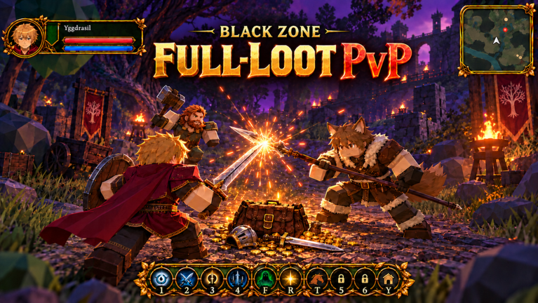 Yggdrasil RPG [BETA] 게임 플레이 스크린샷 3 | 로블독