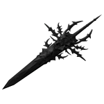 Gothic Onyx Vampire Sword