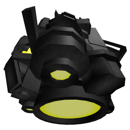 Yellow Left R6 Holdable Hand Laser Cannon [Glow]