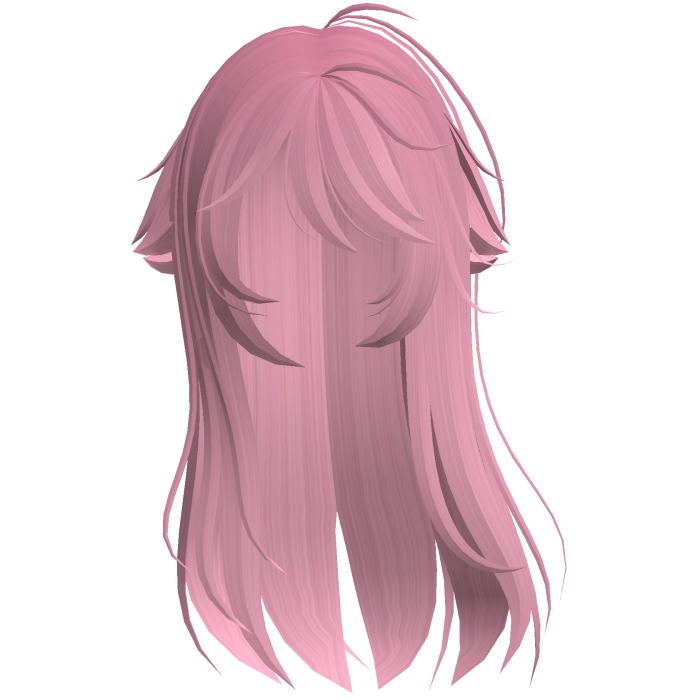 Pink Shy Moe Cat Girl Windy Whispy Hair