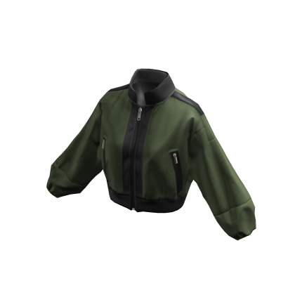 Green V-neck sports jacket - ZN