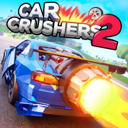 [3X Map Size!✨] Car Crushers 2 - Physics Sim icon