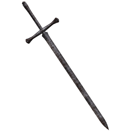 Medieval Rusty Sword of the Fallen Knight Back Roblox item