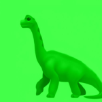 Green Dlnosaur Army