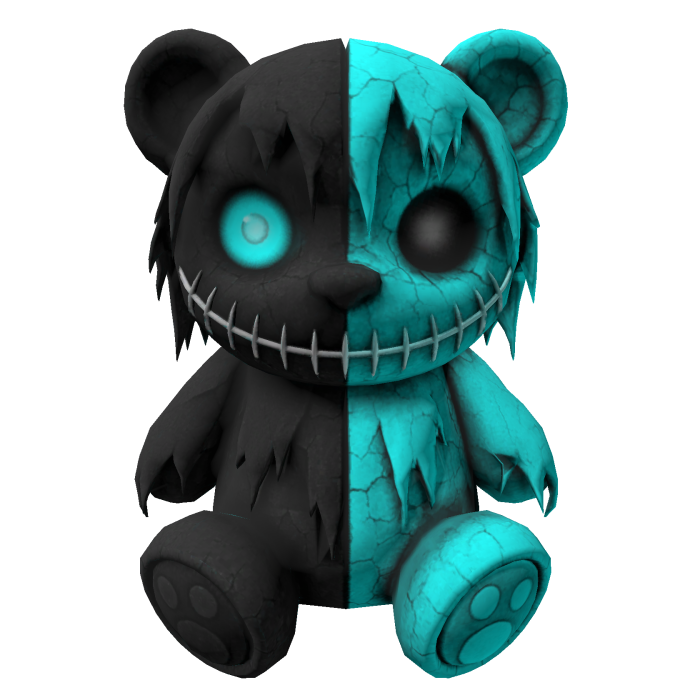oso malvado cyan