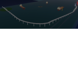 A Bridge (Long + Water + Water Station )