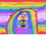 Happy rainbow colours of MargauxFer