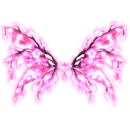 [GLOWING] Brillantes Alas de flores MOE y2k vkei