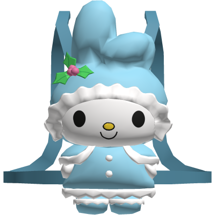 Blue Christmas My Melody Bunny Backpack [3.0]