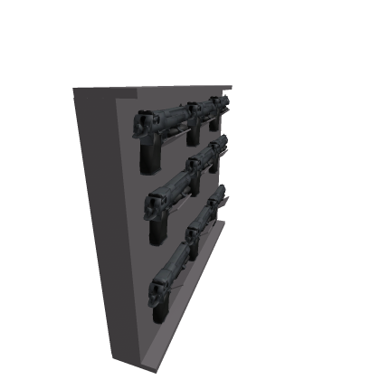 Police Futuristic Gun Hanger