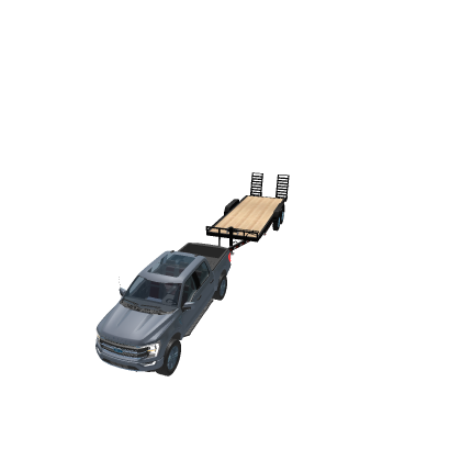 Car and Trailer