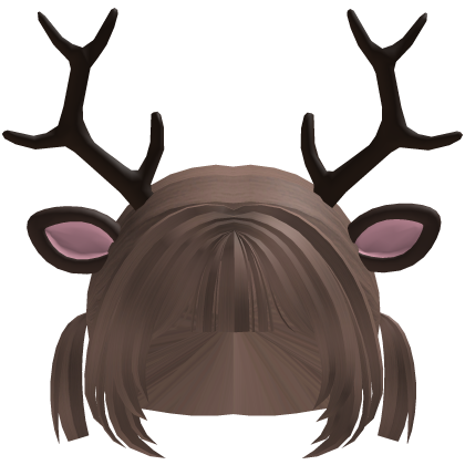 Cute Reindeer Hair 🦌 Roblox item